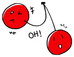 Is warmed my heart to cherry. sticker #3071500