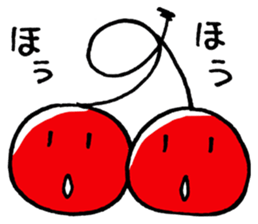 Is warmed my heart to cherry. sticker #3071502