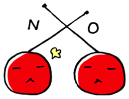 Is warmed my heart to cherry. sticker #3071504