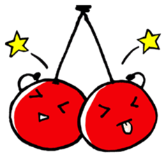 Is warmed my heart to cherry. sticker #3071508