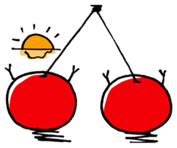 Is warmed my heart to cherry. sticker #3071525