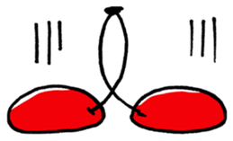 Is warmed my heart to cherry. sticker #3071528