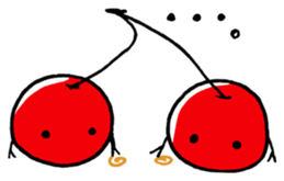 Is warmed my heart to cherry. sticker #3071533