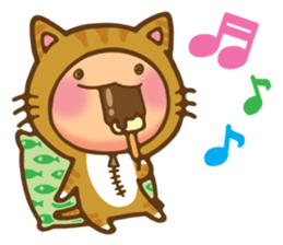 I wish I were a kitty sticker #3071812