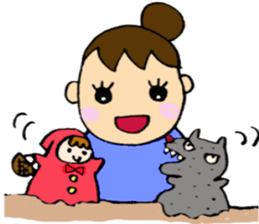 Nursery teacher and Mam. sticker #3071859