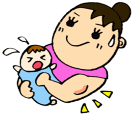 Nursery teacher and Mam. sticker #3071861