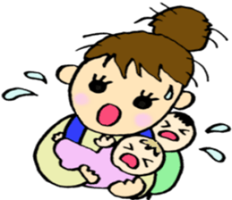 Nursery teacher and Mam. sticker #3071862