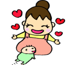 Nursery teacher and Mam. sticker #3071865