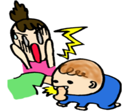 Nursery teacher and Mam. sticker #3071867