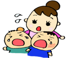 Nursery teacher and Mam. sticker #3071870