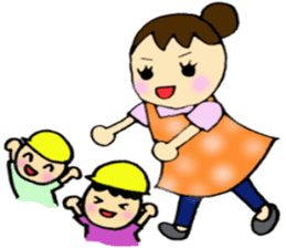 Nursery teacher and Mam. sticker #3071872