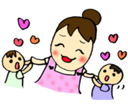 Nursery teacher and Mam. sticker #3071874