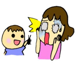 Nursery teacher and Mam. sticker #3071877