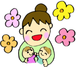 Nursery teacher and Mam. sticker #3071898