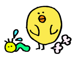 Funny Chick sticker #3072076