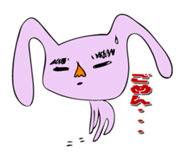 As for the rabbit2 sticker #3072462