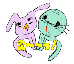 As for the rabbit2 sticker #3072482