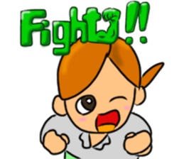 kawaii newlywed Sticker. sticker #3072629