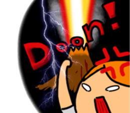 kawaii newlywed Sticker. sticker #3072632