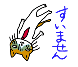 Office worker cat A sticker #3072898