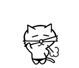 Daily leisure cat part2 sticker #3072914