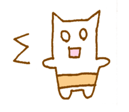 animal and bellyband sticker #3072990