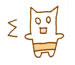 animal and bellyband sticker #3072990