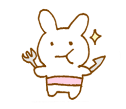 animal and bellyband sticker #3072997