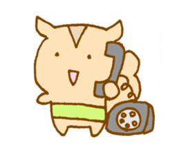 animal and bellyband sticker #3072999