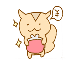 animal and bellyband sticker #3073000