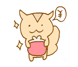 animal and bellyband sticker #3073000