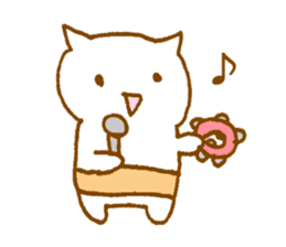 animal and bellyband sticker #3073003