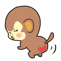 Osaru-kun. sticker #3073099