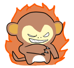 Osaru-kun. sticker #3073105