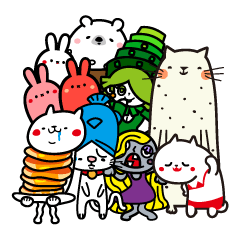 Variety characters sticker part1