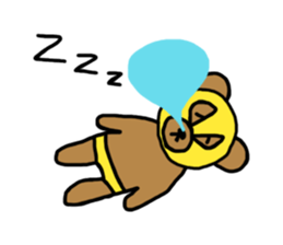 Bear & Rabbit wrestler sticker #3074350