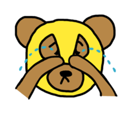 Bear & Rabbit wrestler sticker #3074367