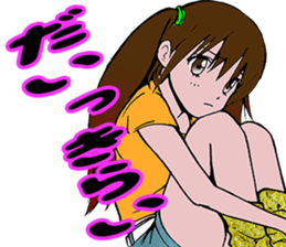 Single blow of the angel sticker #3074412