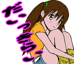 Single blow of the angel sticker #3074412