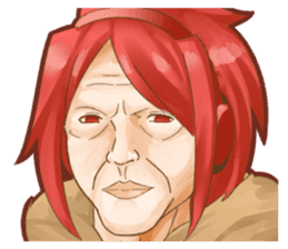 Fox ear headphones Girl sticker #3074977