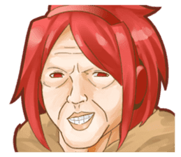 Fox ear headphones Girl sticker #3074978