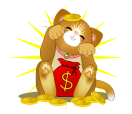 Healing cats 2 sticker #3075322