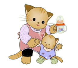 Healing cats 2 sticker #3075335