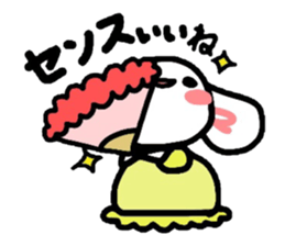 Cat and Bunny make a play on words! sticker #3075429