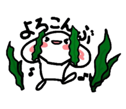 Cat and Bunny make a play on words! sticker #3075432