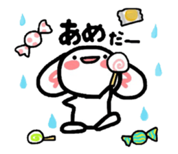 Cat and Bunny make a play on words! sticker #3075457