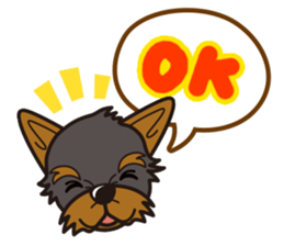 iinu - Yorkshire Terrier sticker #3075743