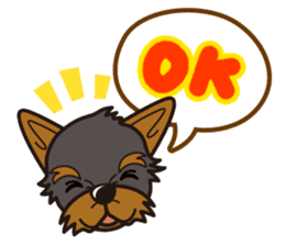 iinu - Yorkshire Terrier sticker #3075743