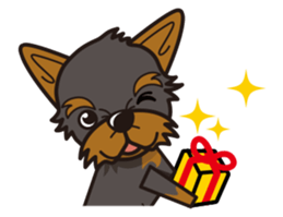 iinu - Yorkshire Terrier sticker #3075748