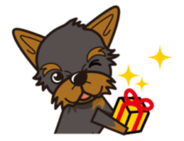 iinu - Yorkshire Terrier sticker #3075748